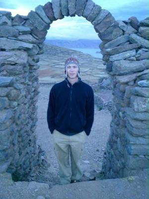Yes, I wear silly hats now...but, wait!! I always wore silly hats!  I have not changed!!  
<br />

<br />
This pic is on top of a small mountain on an island in Lake Titicaca, at a shrine to the Earth Goddess, Pachamama.